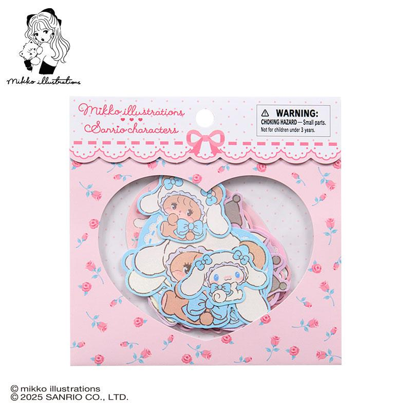 Sanrio｜Mikko Illustrations Characters Sticker Set｜21 pieces