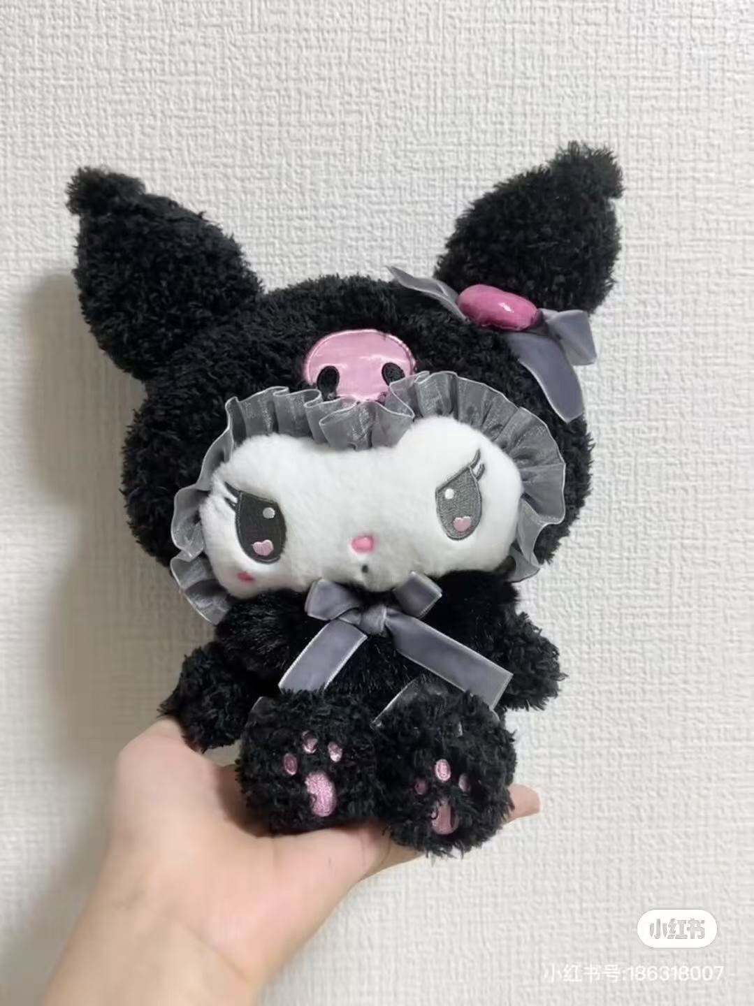 Sanrio|Kuromi & My Melody : Melousa Romiusa Plush Dolls/Plush Toy|21×10×25cm approx.