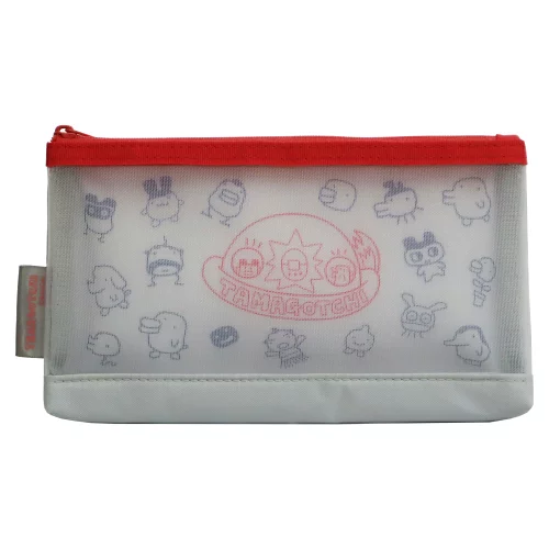 Tamagotchi|Pencil Case Polka Dot Pattern Friends 2 Icon KPC-TM2 Kidera Shoji Adult Stationery Character Goods Cute First Generation Nostalgic Pencil Case Pencil Case|W202×H120×D25mm approx.