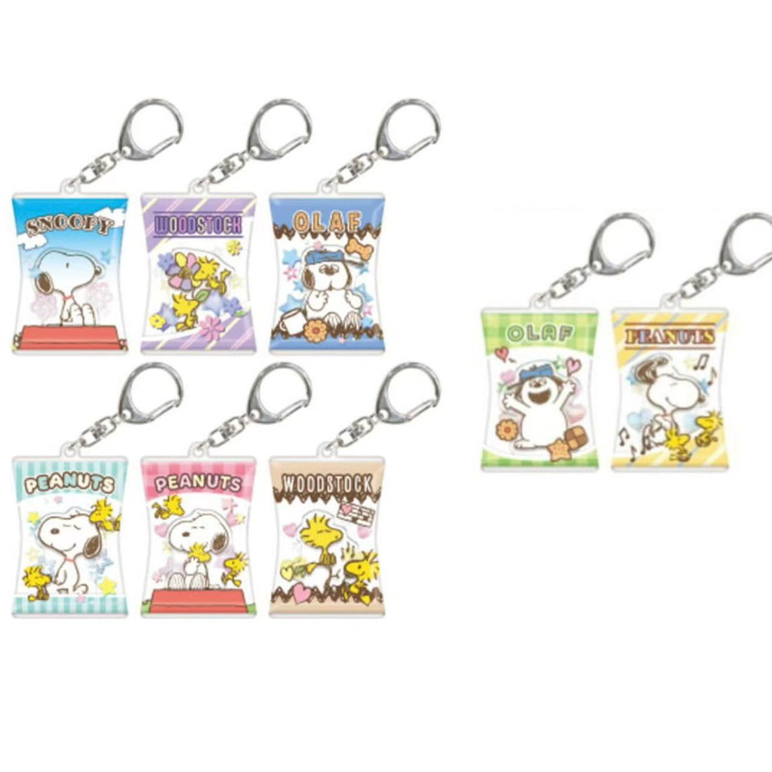 Snoopy|Peanuts Keychain mystery bag/blind box/All 8 types|1pcs