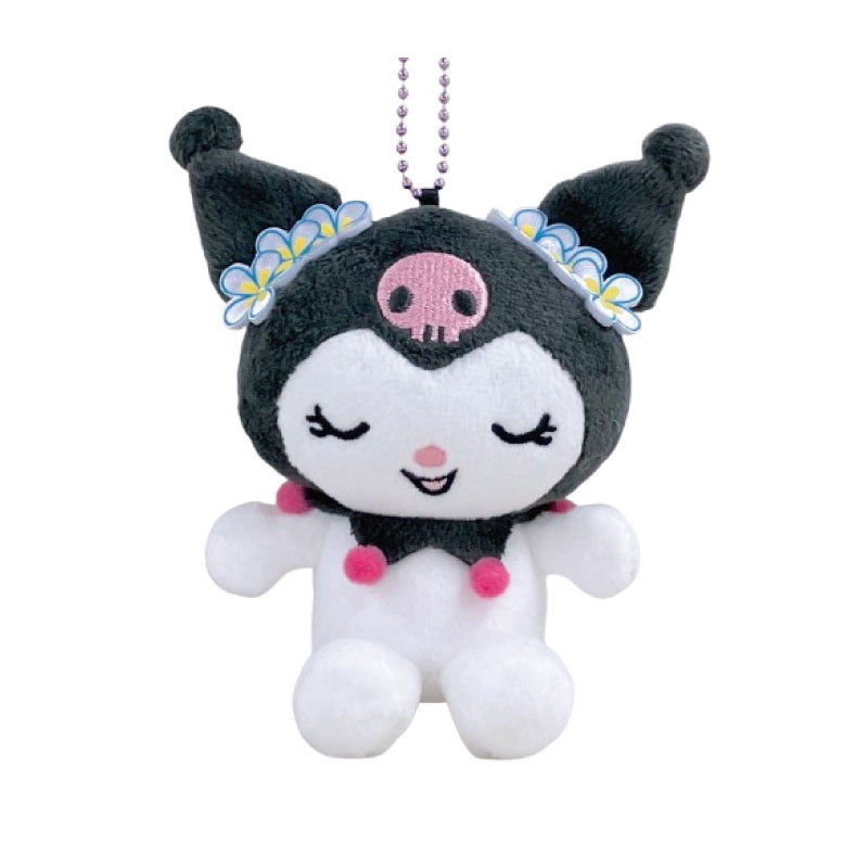 Sanrio|Kuromi 20th Anniversary Nurse Mascot Holder /Plush Keychain|H11 x W10 x D5.5cm approx.
