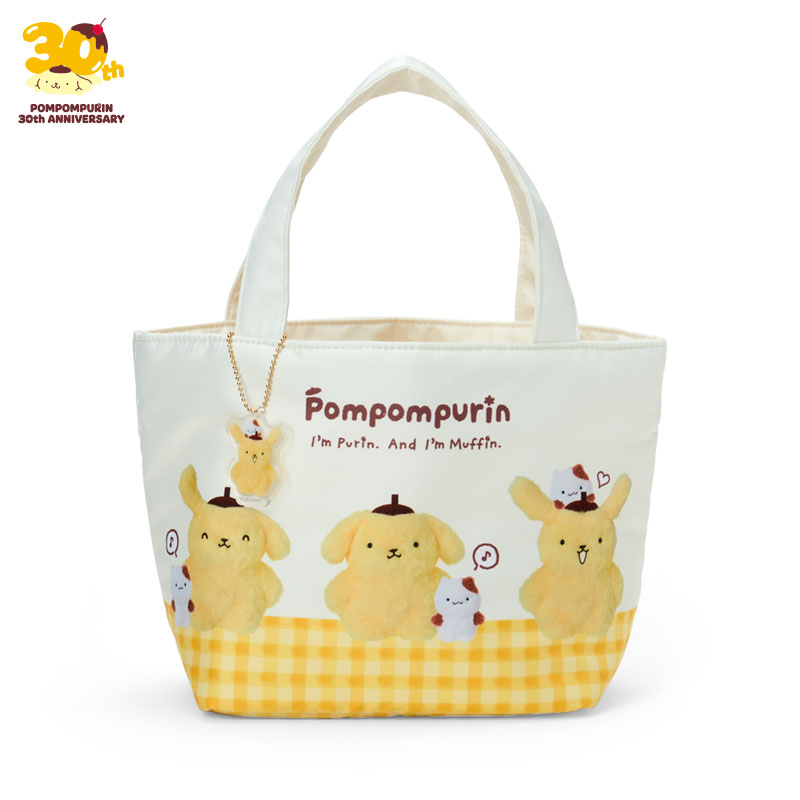 Sanrio|Pompompurin 3Oth ANNIVERSARY Ano Koro no Pompompurin Handbag|33cm x 14cm x 20cm approx.