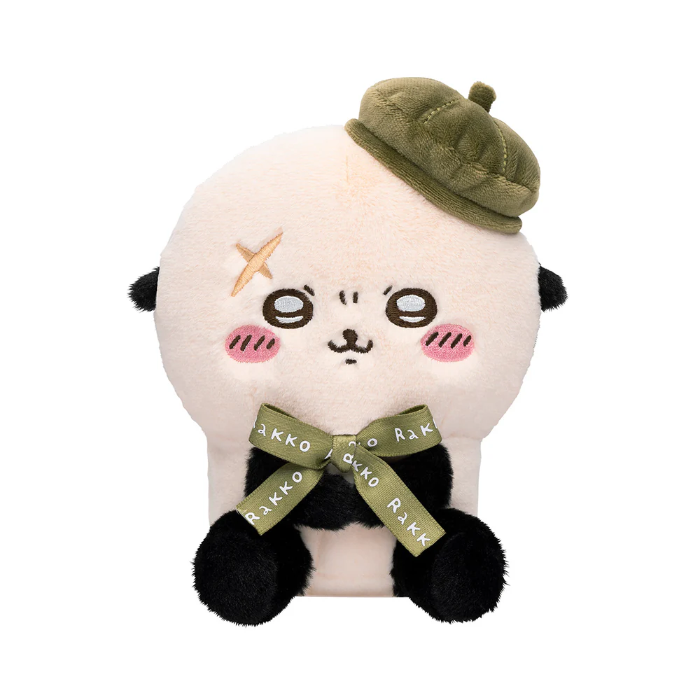 Chiikawa 吉伊卡哇|Sitting Plush Toy /Tokyo Souvenirs贝雷帽可爱坐姿毛绒公仔/玩偶|约H180×W120×D110mm