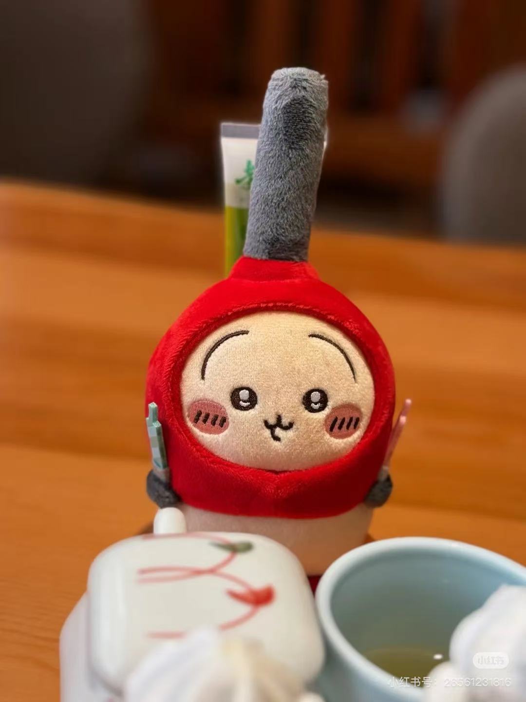 Chiikawa |Heart-warming Mascot/plush Keychain| H175 x W90 x D60mm approx.