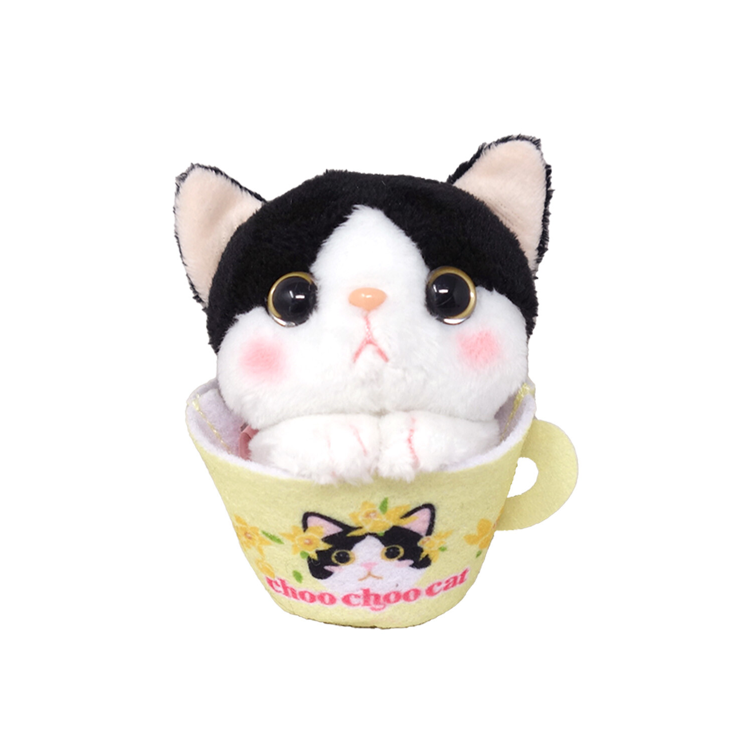 choo choo cat|Mascot Holder /Plush Keychain|Height 8cm approx.