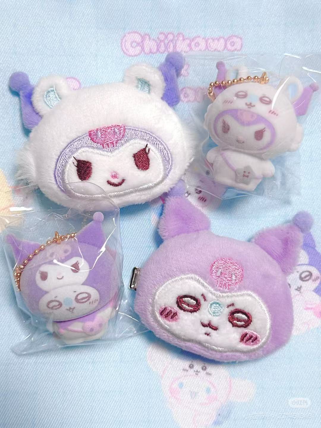 【limit 2】Sanrio|Chiikawa X Sanrio Characters Face Hair Clip mystery bag/blind box/All 10 types|1pcs