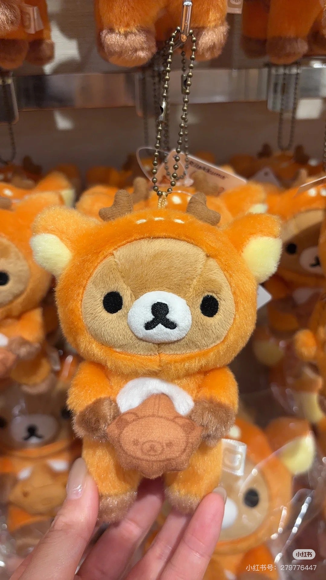Rilakkuma轻松熊|地域限定可爱角色毛绒玩偶挂件/包挂