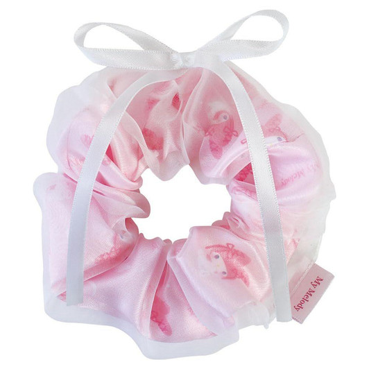 Sanrio|Ribbon Layered Scrunchie Ballet Core|1.5 x 12.6 x 15.7cm approx.