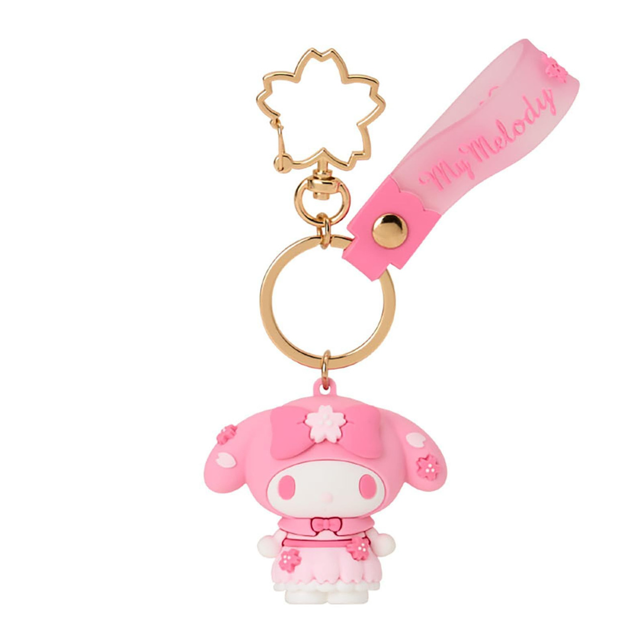 Sanrio|Sakura 2025 3D Keychain|4×3.2×5.2cm approx.