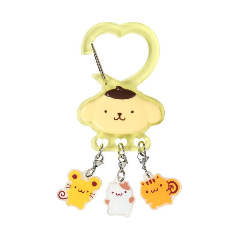 Sanrio|Together with your favorite friend Keychain/Keyring|W6.5 x D1 x H8.5cm approx.