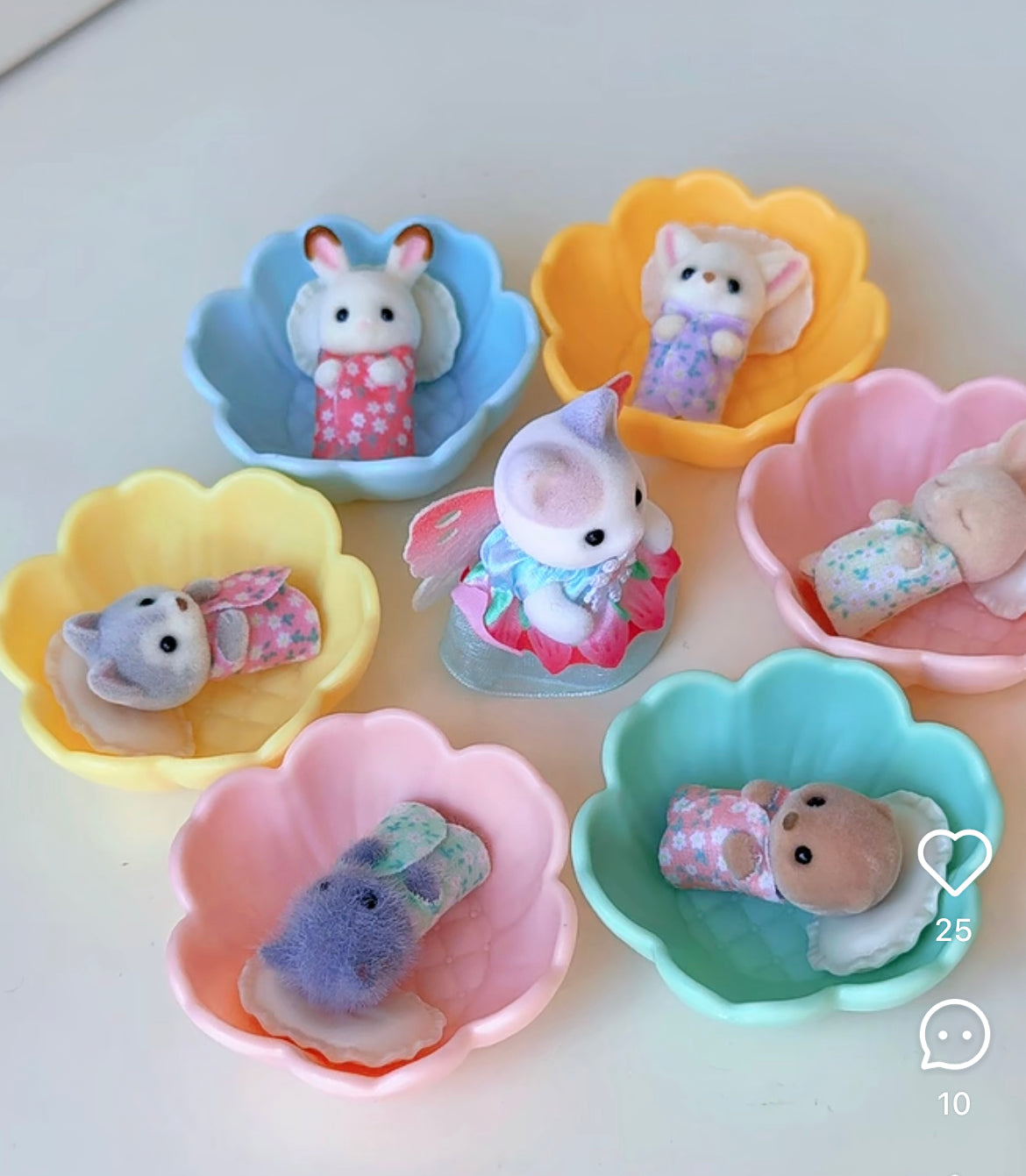 【limit 2】SylvanianFamilies|Flower Bed Set mystery bag/blind box/All 6 types|1pcs