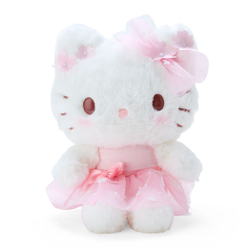 Sanrio|2024樱花爱心限定毛绒公仔/玩偶|約幅16.5 x 14.5 x 21.5 cm