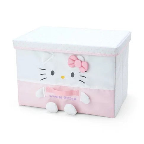 Sanrio|角色可折叠立体布制感大收纳盒|約 38x26x26 cm