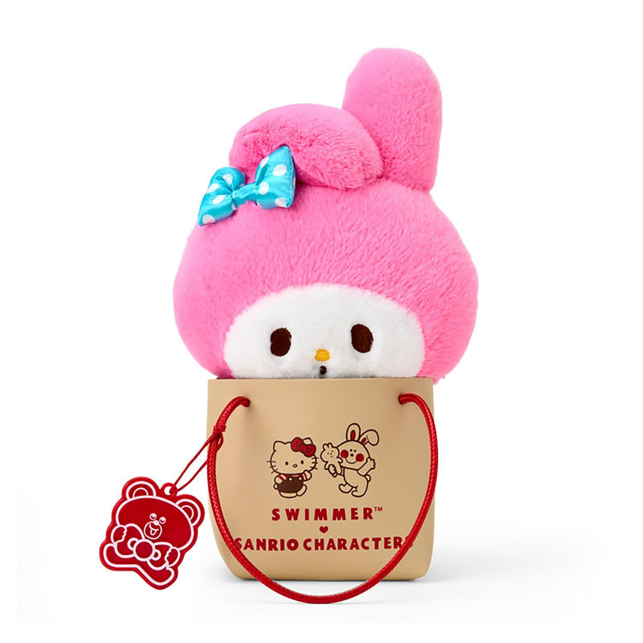 Sanrio|swimmer (2nd Edition) Plush Dolls/Plush Toy|22.3 x 15.2 x 9.0cm approx.