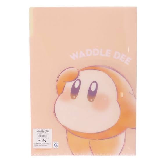 Kirby|星之卡比多层A4文件夹/多卡位/正反都可爱|H310×W220×D1mm
