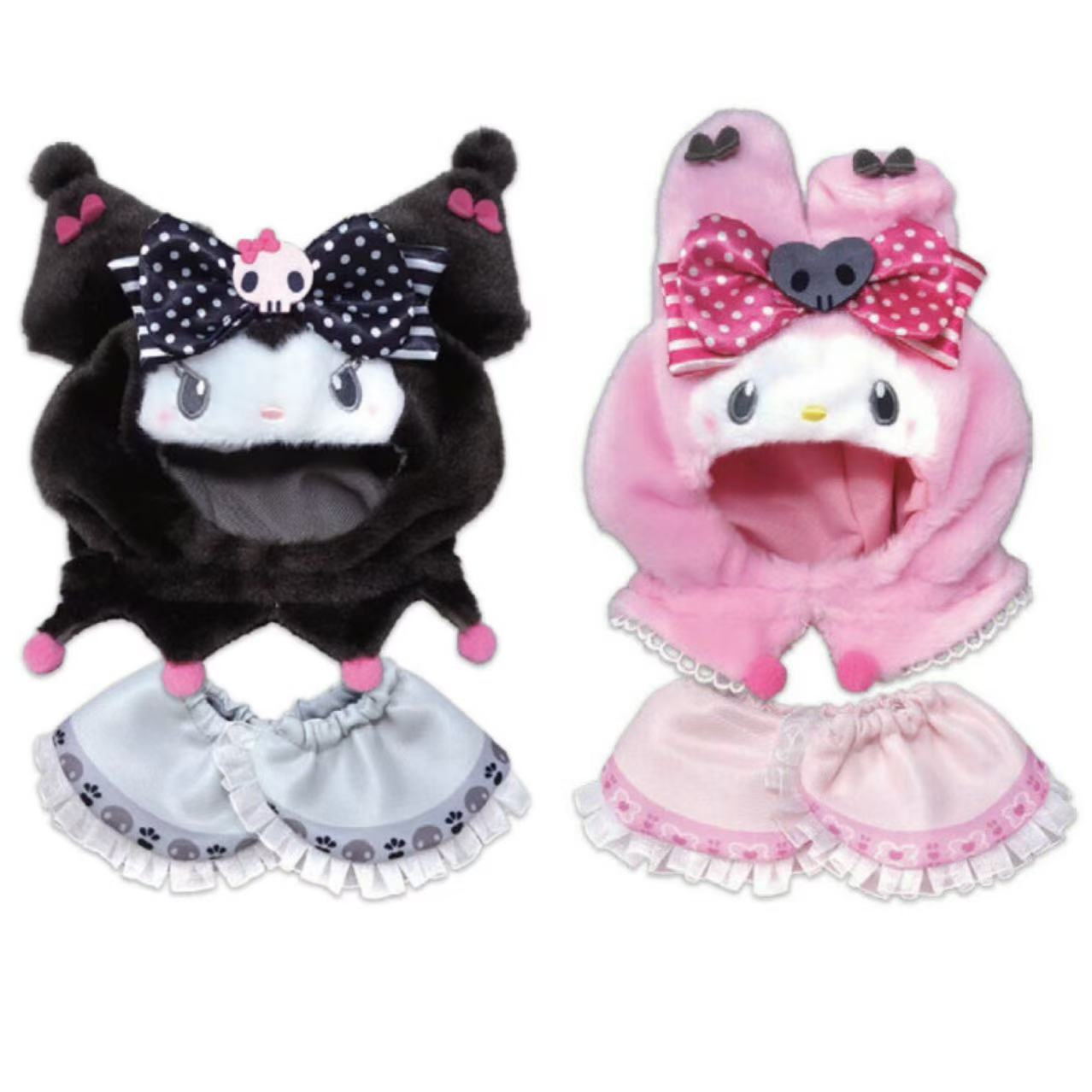 Sanrio|My Melody 50th & Kuromi 20th Anniversary Dress-up Clothes |S/ 11cm approx.