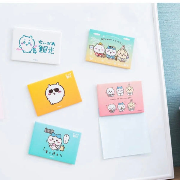 Chiikawa 吉伊卡哇|旅行观光系列长方形冰箱贴|約H53×W78mm