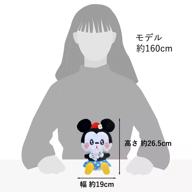 Disney|限定呆萌扁扁傻子系列/二傻系列/铁憨憨/毛绒公仔/玩偶|约高20-26cm