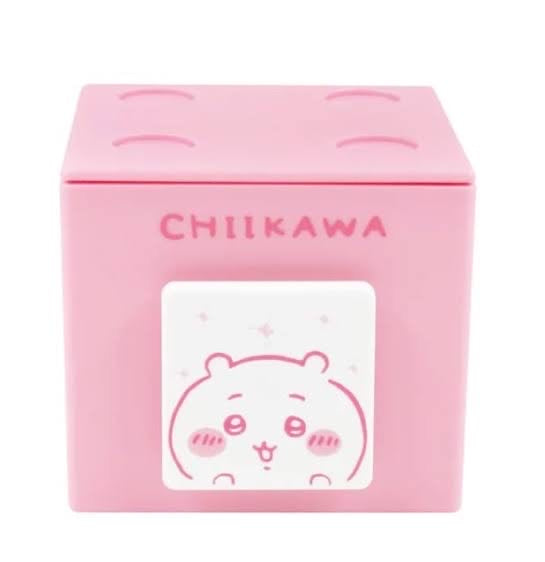 Chiikawa 吉伊卡哇|角色可爱桌面小收纳盒/小抽屉/有卡槽/可牢固叠堆|约H80xW89xD90mm