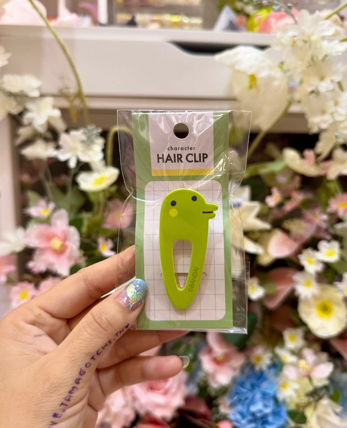 Tamagotchi|Potchichi Hair Clip|H70 × W35 × D15mm approx.