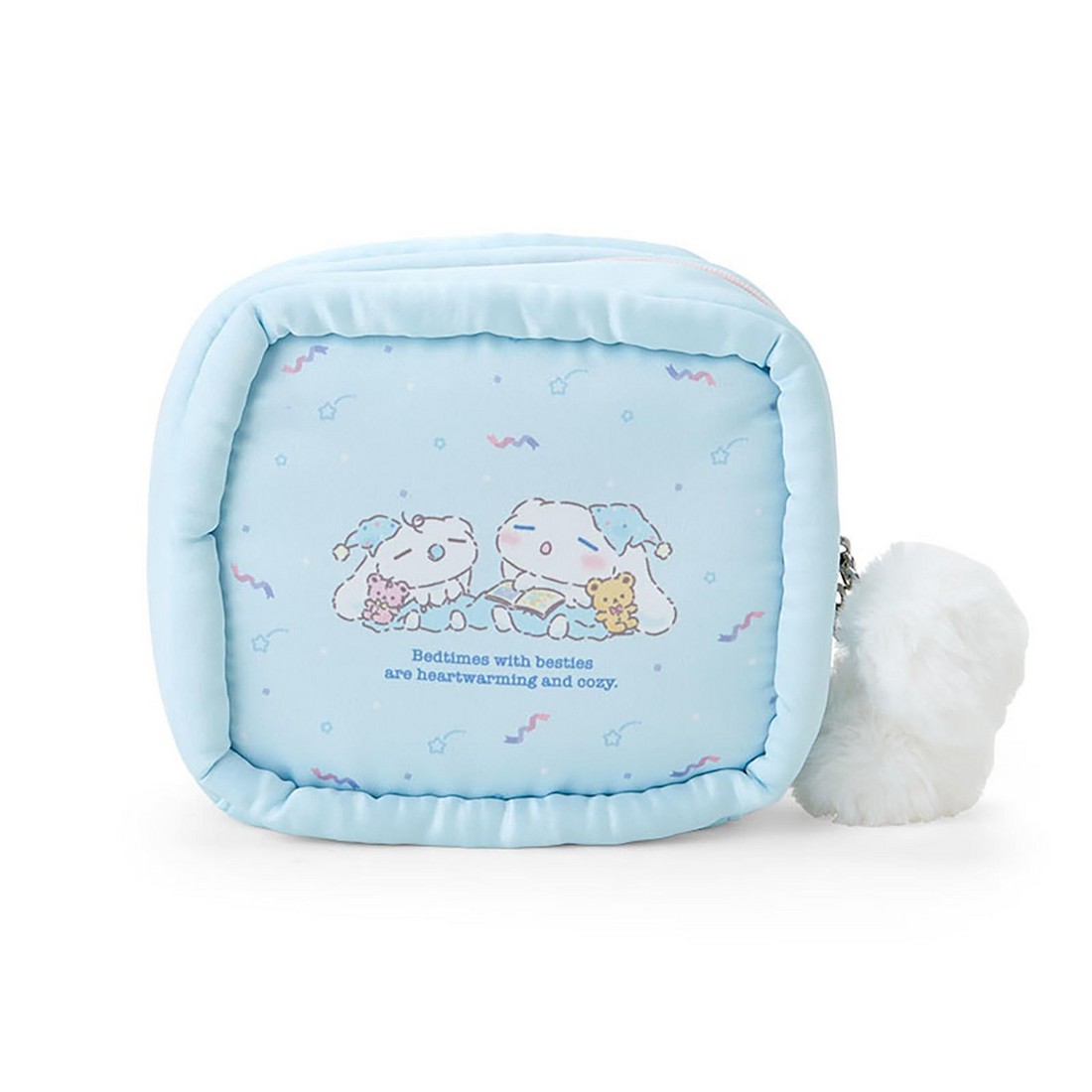 Sanrio三丽鸥|JOriginal Pouch - Cinnamoroll / Sleepy Time玉桂狗甜梦系列困困大耳狗小收纳包/零钱包|约15×7×12cm