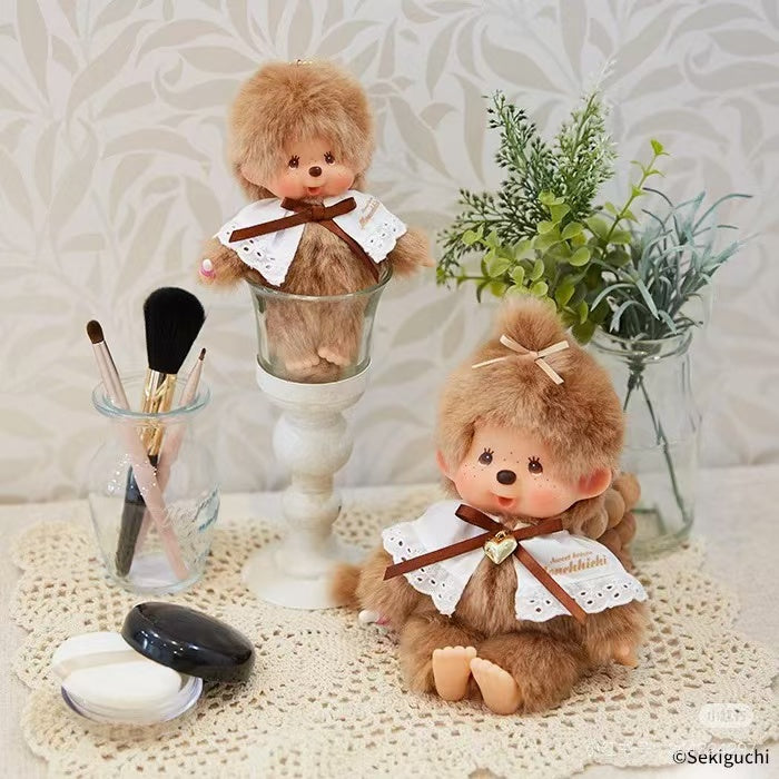 Monchhichi|Sekiguchi Sweet Brown Series Plush Dolls/Plush Toy|S/21.5cm x 13cm x 7.5cm approx.