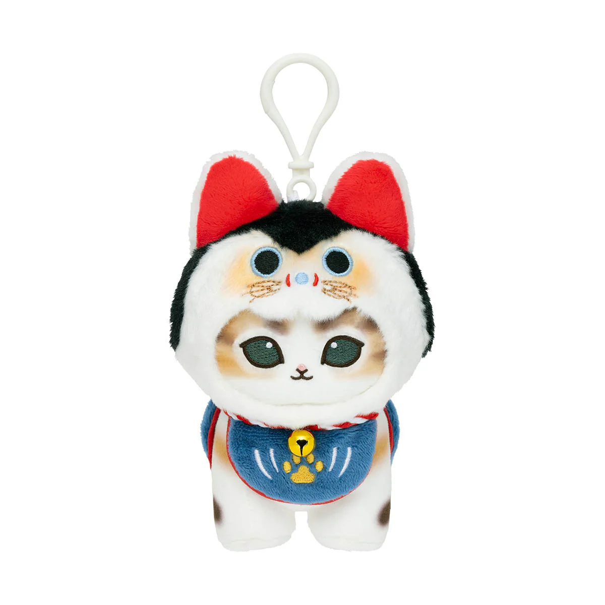 Mofusand|Lucky Meow Mascot Holder /Plush Keychain|130×105×130mm approx.