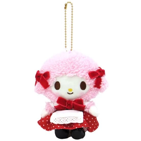 Sanrio|复古波点毛绒挂件|约H15 x W9 x D8cm