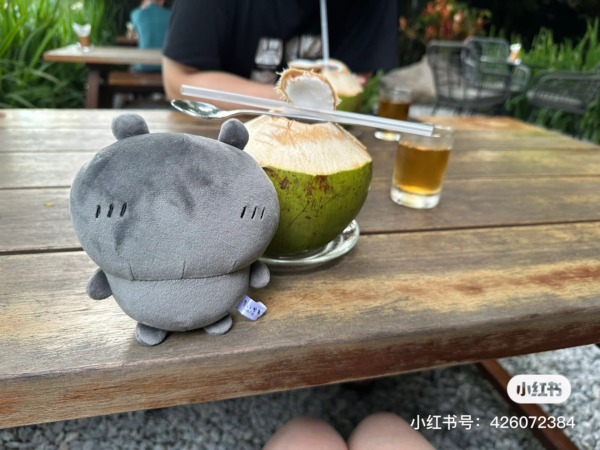 Chiikawa 吉伊卡哇|古本前身灰色之子公仔/玩偶|约H150×W120×D90mm