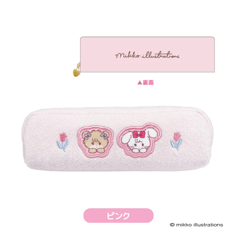 mikko illustrations|Fluffy Long Pouch|H60xW200xD55mm approx.
