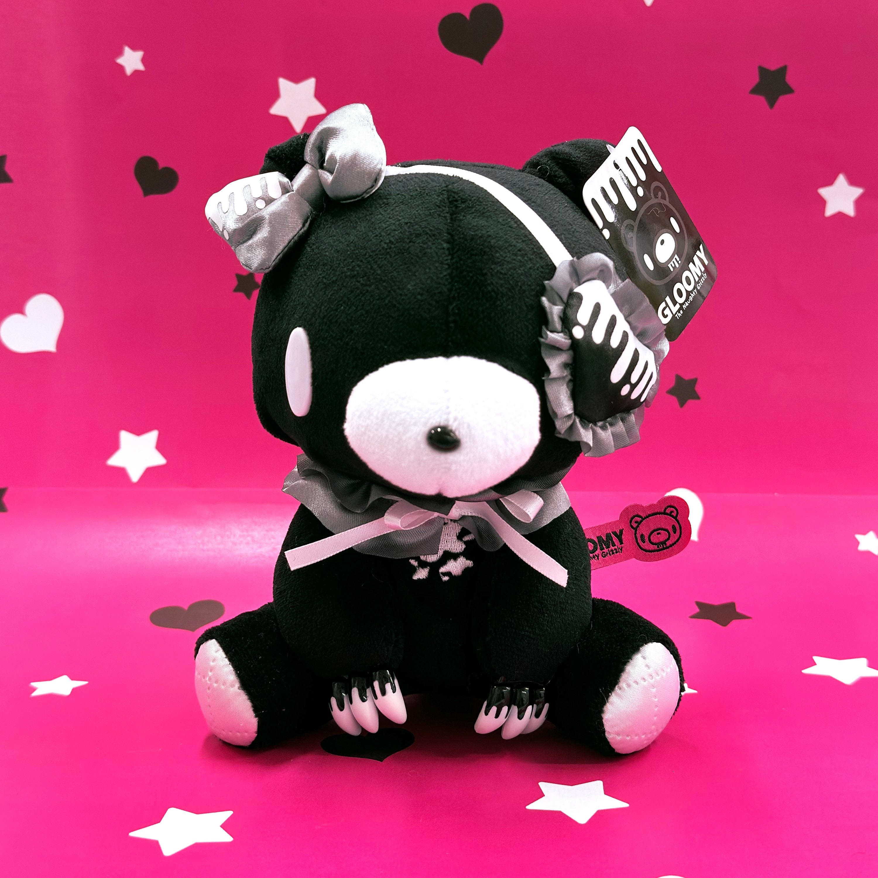 Gloomy Bear| Eye Patch Lolita Plush Dolls/Plush Toy| H16cm x W12cm x D12cm approx.