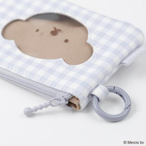 Miffy|Pass Case Card Holder & Coin Case - Boris |125×85mm approx.