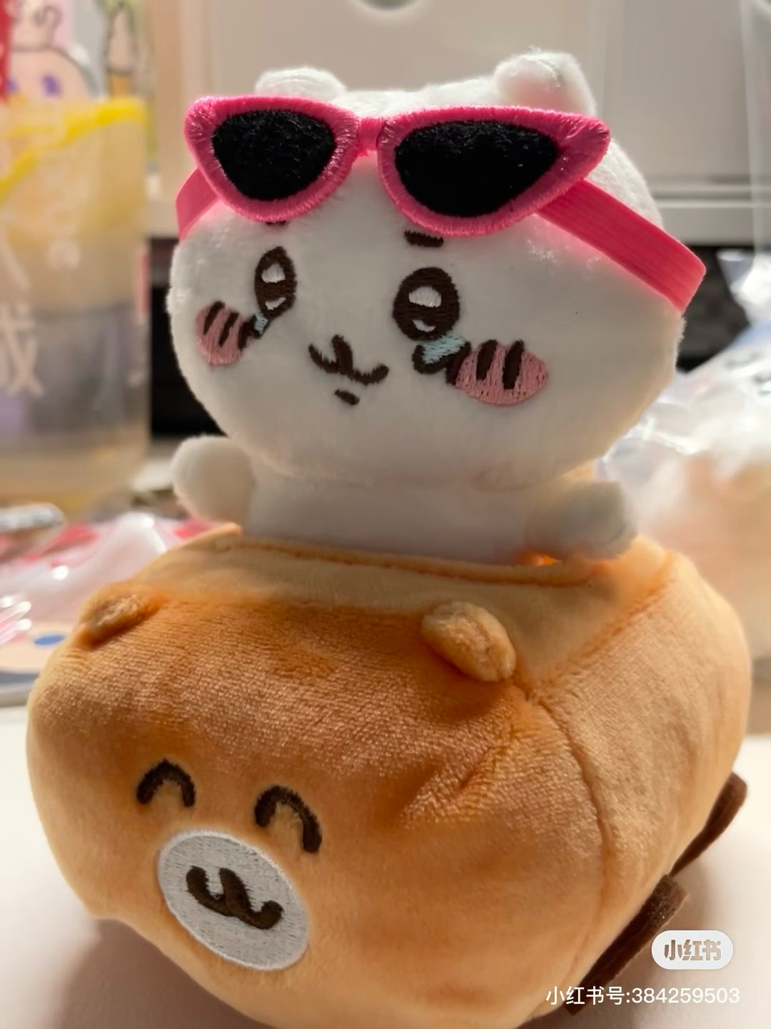 Chiikawa 吉伊卡哇|宝宝们开车玩偶/玩偶可以和汽车分开|约H110 x W90 x D100mm