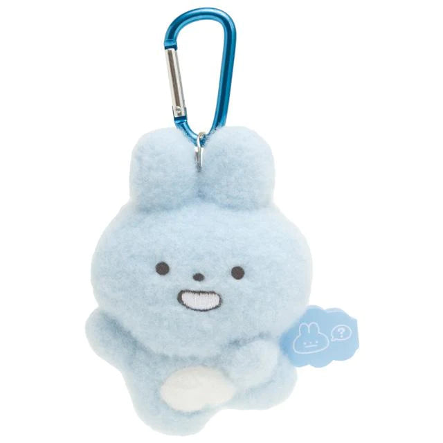 Sanx|新角色Pokantotan呆呆兔可爱毛茸茸挂件/钥匙扣|约H110×W80×D45mm