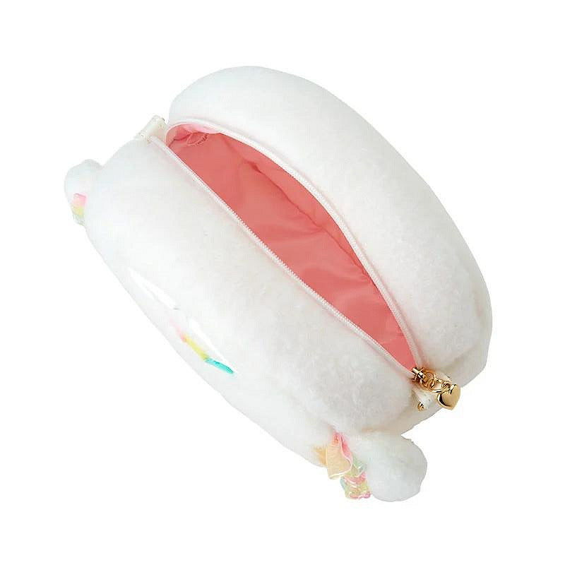 Sanrio|Face-shaped Pochette - Cogimyun / Angel Play Party小麦云粉精灵天使系列可爱斜挎包/收纳包|约23×9×14cm