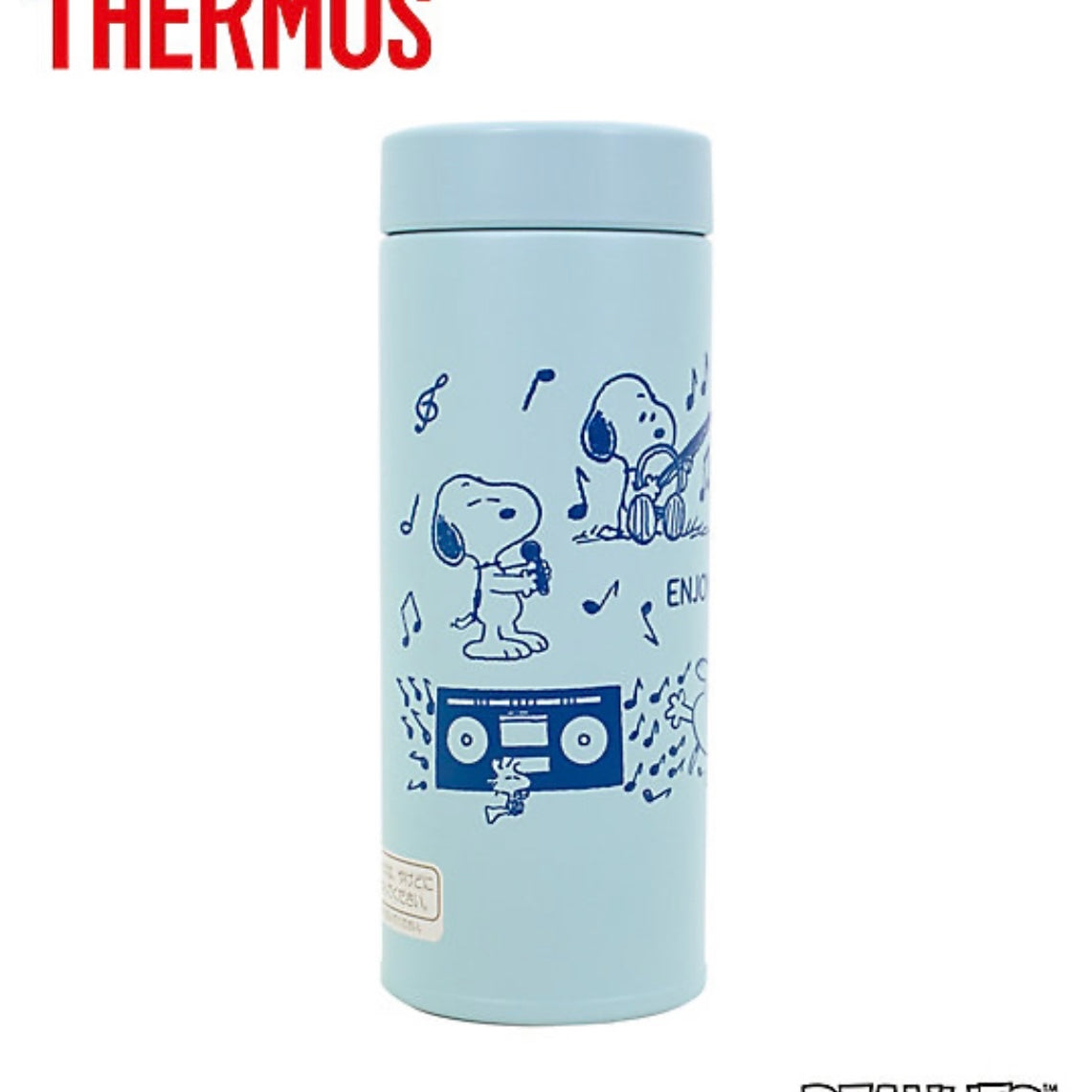 Thermos|Snoopy史努比2023新款拧盖形限定保温杯|350ml