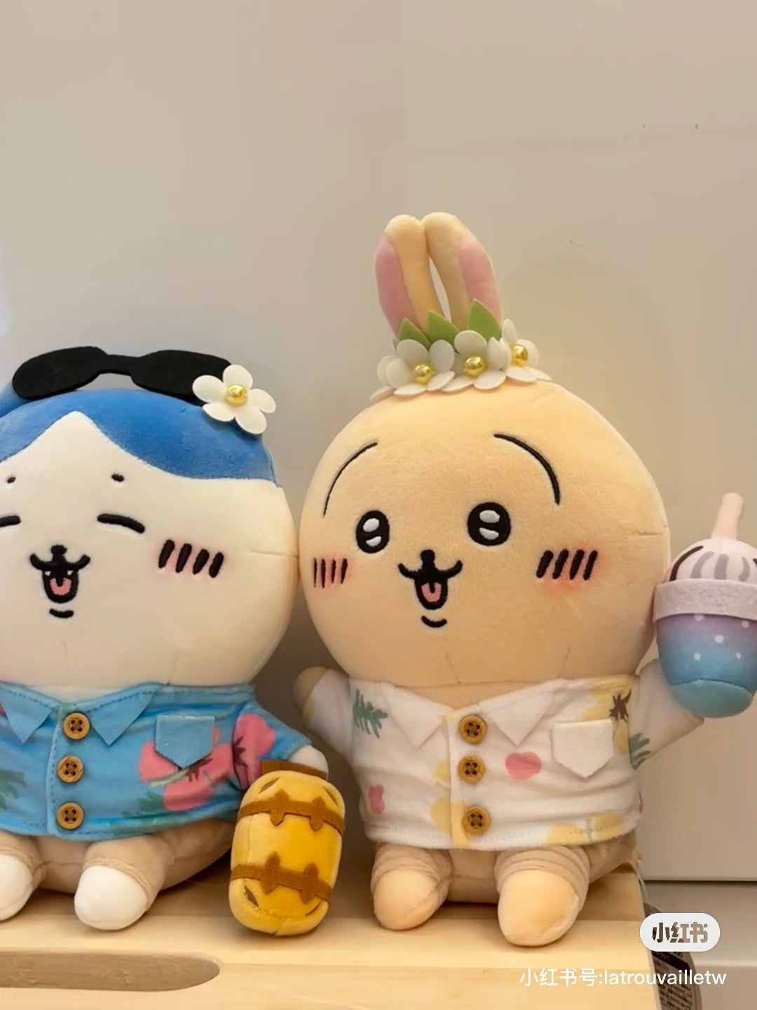 Chiikawa 吉伊卡哇|观光旅行系列公仔/玩偶|约H260 x W160 x D110mm