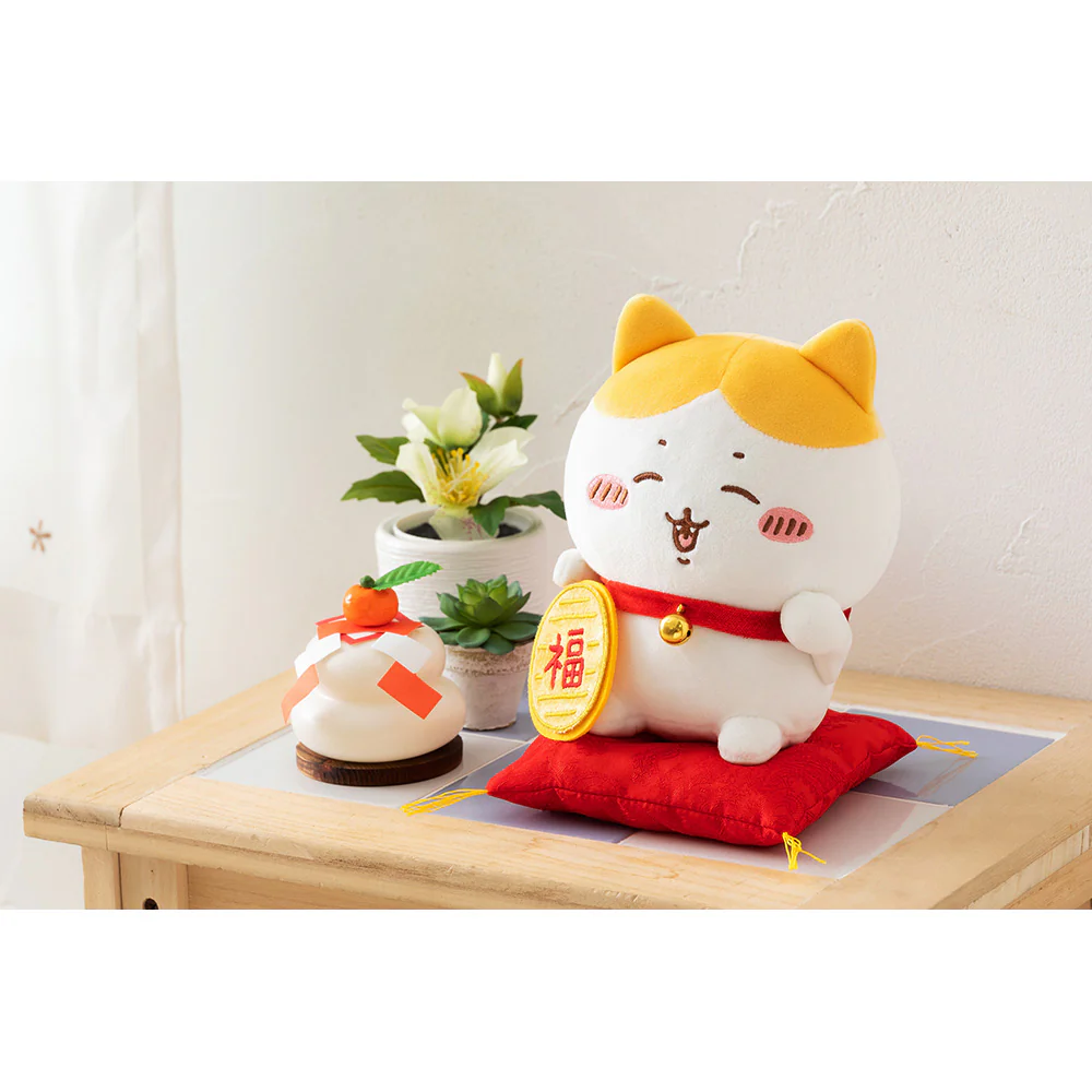 【limit 1】chiikawa|bring good luck! Hachiware Plush Dolls/Plush Toy|H190 x W130 x D125mm approx.