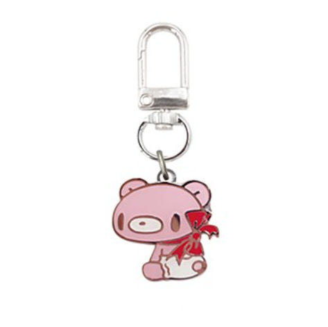 Gloomy Bear|Metal Keychain/Keyring|4.3x 3.9 cm approx.