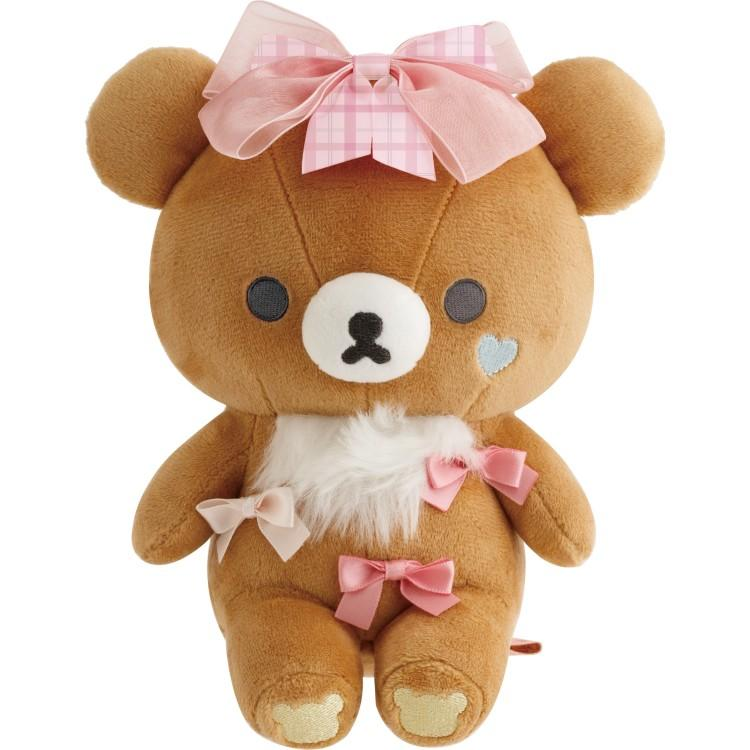 Rilakkuma|Makeup Rilakkuma Ribbon Plush Dolls/Plush Toy|180×150×105mm approx.