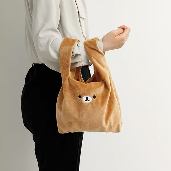Rilakkuma|Mascot Plush Marche Bag| 360×230×40mm approx.
