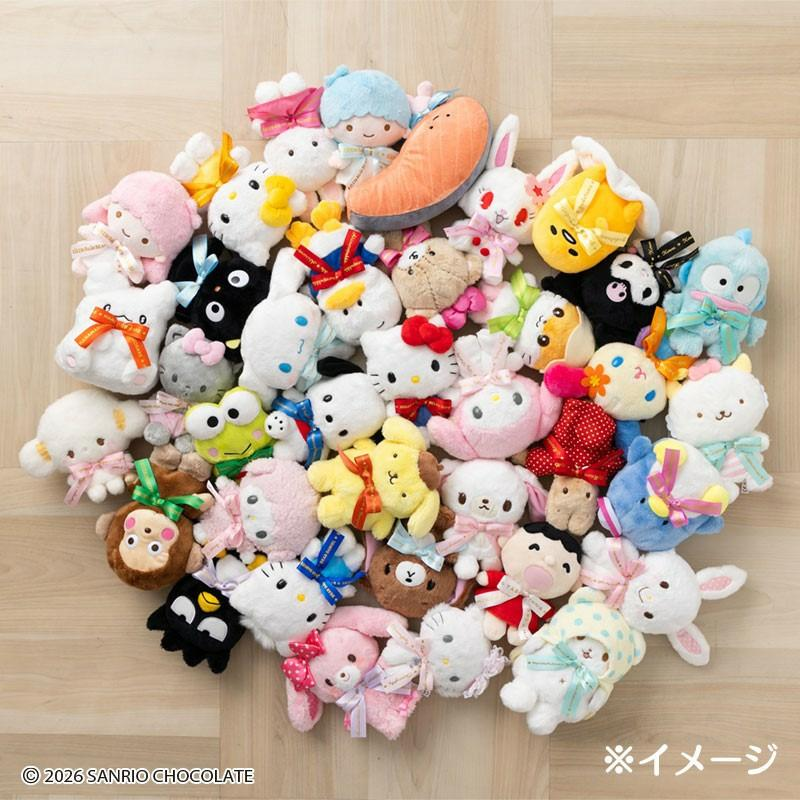 Sanrio|Character Grand Prix 2nd Edition Logo Ribbon Character Award 2026 Plush Dolls/Plush Toy|14×10×15cm approx.