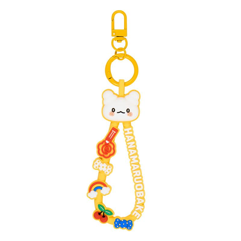 Sanrio|Character Grand Prix 1st Edition Rubber Cord Keychain/Keyring| W4.5 x D1 x H11cm approx.