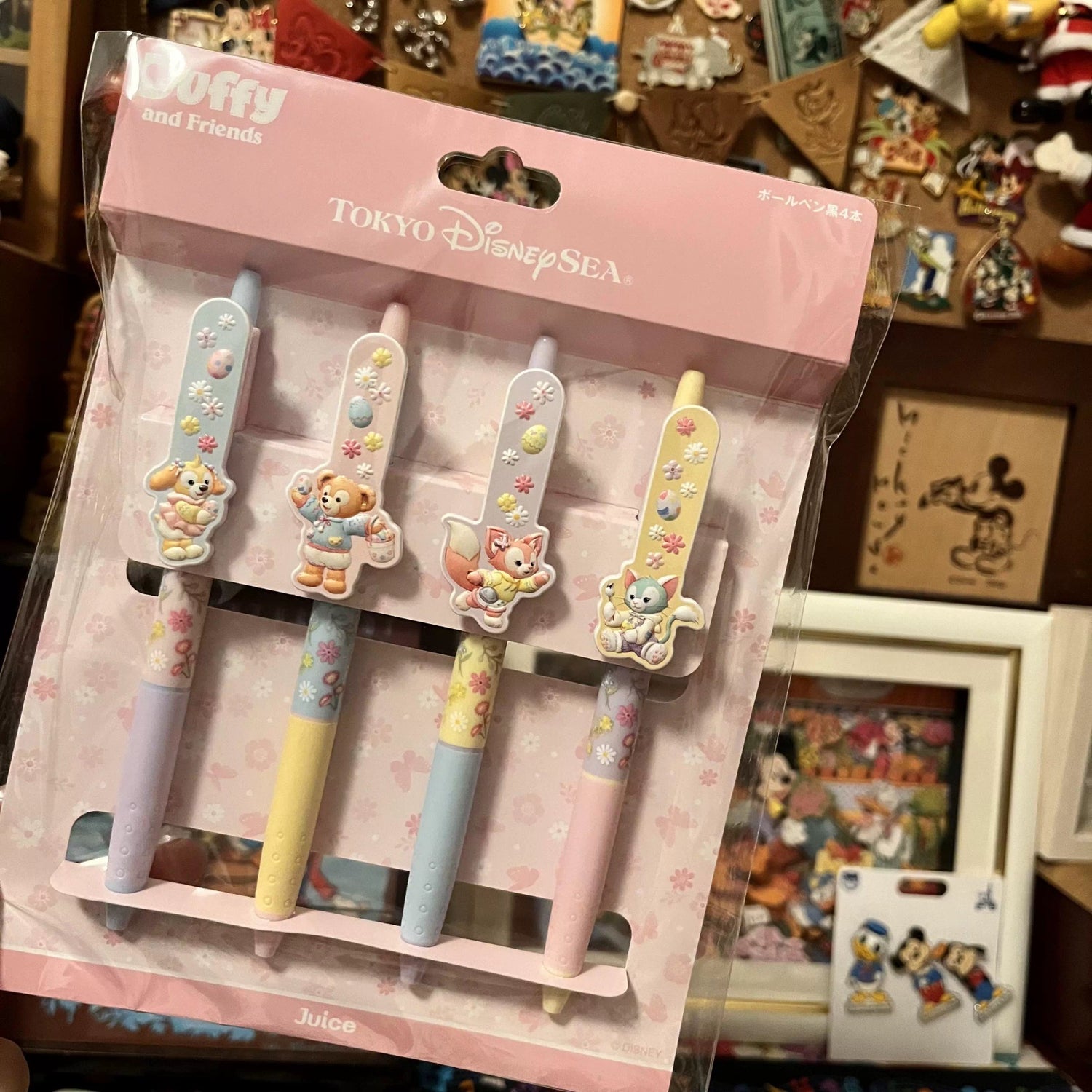 Disney迪士尼|2024东迪春日复活节限定捏捏泡泡笔4件组 Pen