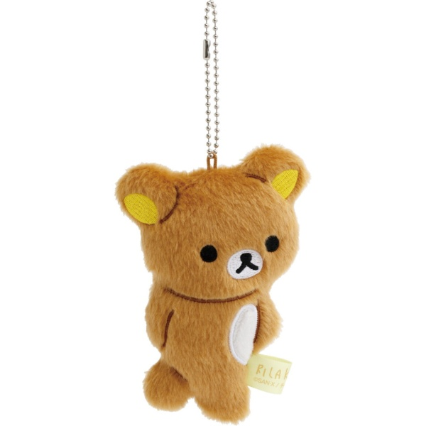 Rilakkuma|Stay with Me Walking & Turning Around Mascot Holder /Plush Keychain|120×85×35mm approx.