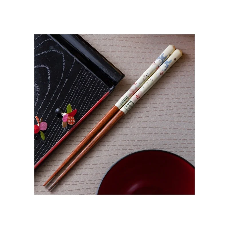 My neighbor totoro|Lacquered Chopsticks 21cm Boh Mouse -吉卜力宫崎骏动漫周边筷子|长约21c?m