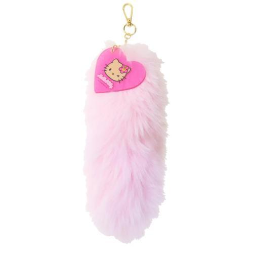 Sanrio|Gogo Gal Collection Dangling Tail Mascot Holder /Plush Keychain|80×300×80mm approx.