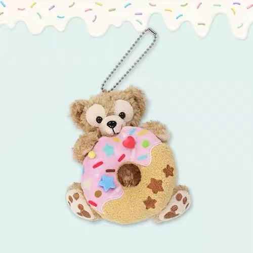 【limit 1】Disney|Duffy and Friends Donut Mascot Holder /Plush Keychain