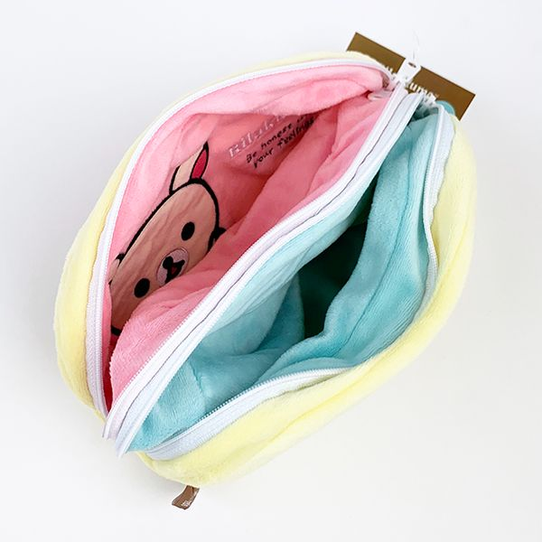 Rilakkuma|3-sides Reversible Pouch |12cm×20cm approx.