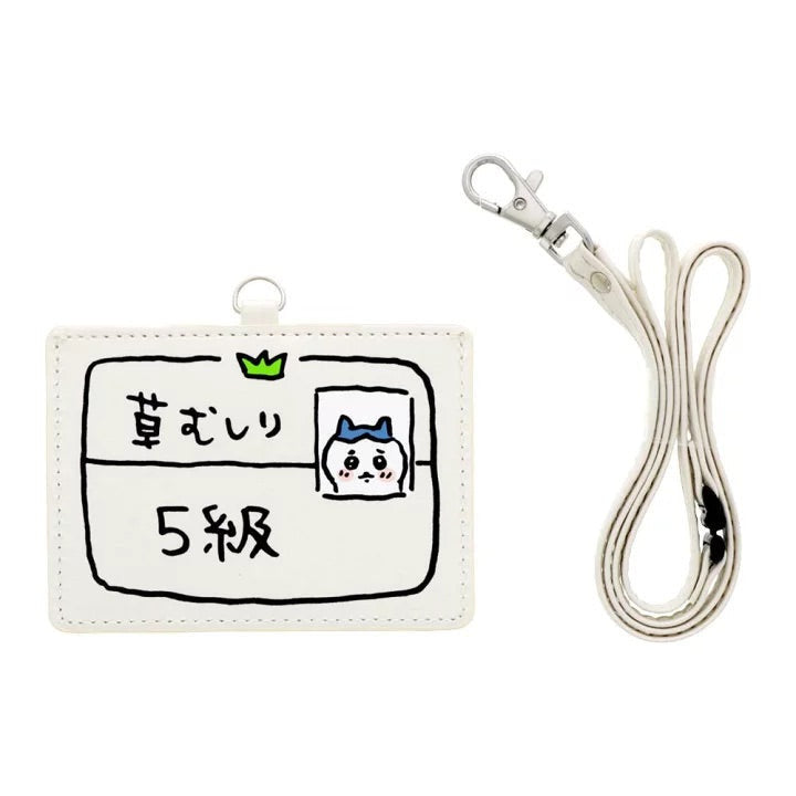 Chiikawa|Weed Control Certificate Neckband Card Holder/Card Holder|H136 x W120x D15mm approx.
